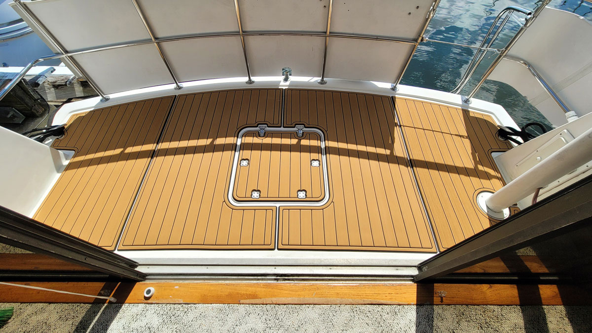 Gulfstar 49 - Aft Deck