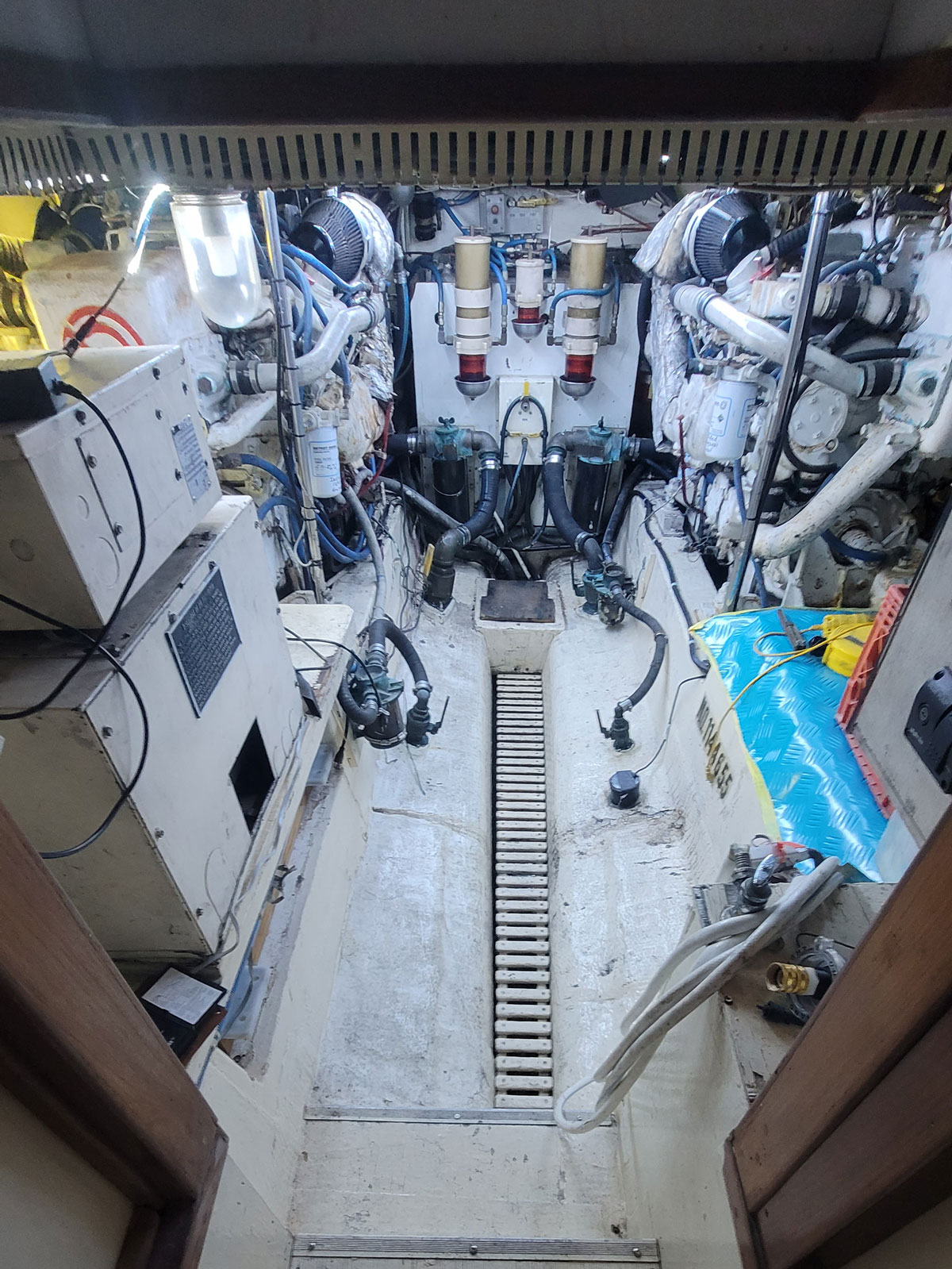 Gulfstar 49 - Engine Room